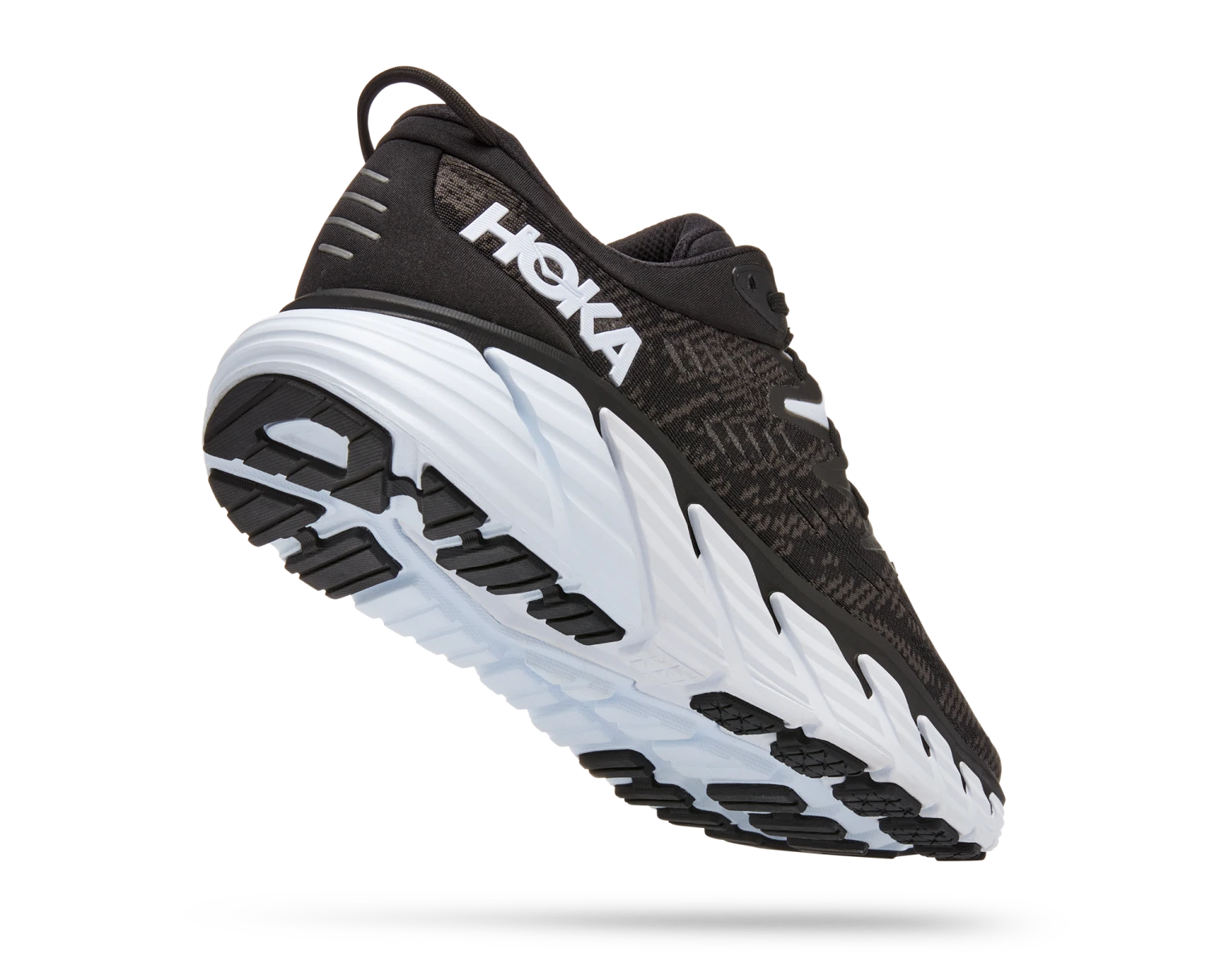Hoka Men's Gaviota 4 (BWHT - Black/White) 3 Hoka Men's Gaviota 4 (BWHT - Black/White) - Image 3