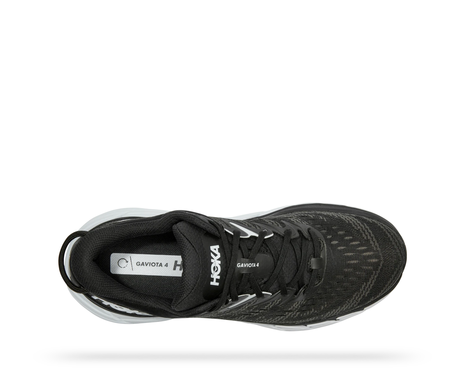 Hoka Men's Gaviota 4 (BWHT - Black/White) 5 Hoka Men's Gaviota 4 (BWHT - Black/White) - Image 5