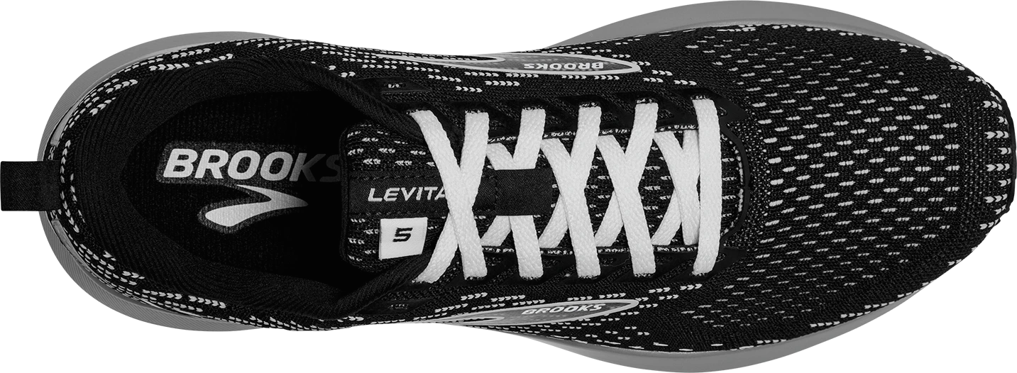 BROOKS Women's Levitate 5 (090 - Black/Grey/White) 5 BROOKS Women's Levitate 5 (090 - Black/Grey/White) - Image 5