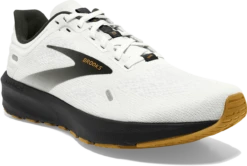 BROOKS Women’s Launch 9 (121 - White/Black/Tan) -Brooks Shoes Shop 120373 121 A Launch 9