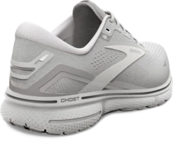 BROOKS Women's Ghost 15 WIDE (112 - Oyster/Alloy/White) -Brooks Shoes Shop 120380 112 H Ghost 15 f04a90d1 fde5 45e2 9181 48104047c15b