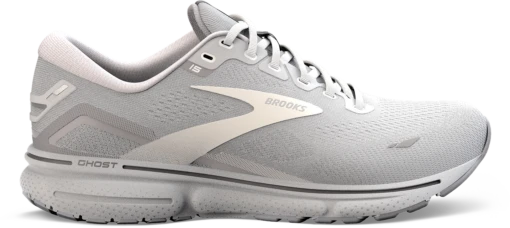 BROOKS Women's Ghost 15 WIDE (112 - Oyster/Alloy/White)