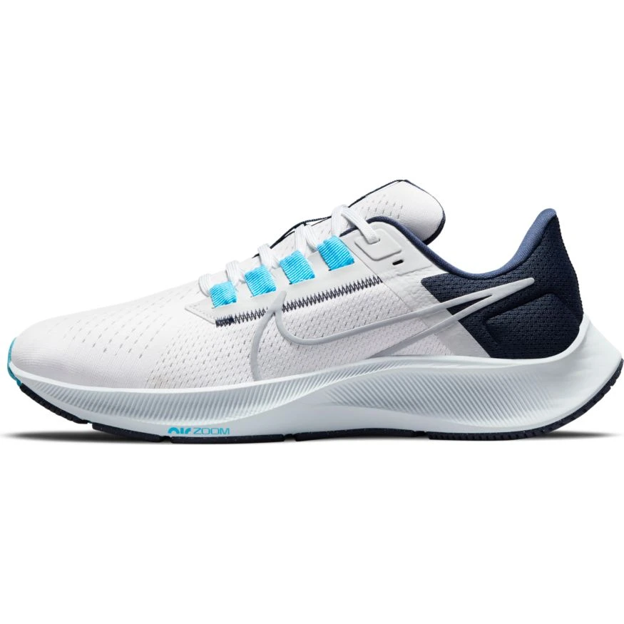 Nike Men's Zoom Pegasus 38 (101 - White/Wolf Grey/Pure Platinum) 1 Nike Men's Zoom Pegasus 38 (101 - White/Wolf Grey/Pure Platinum)