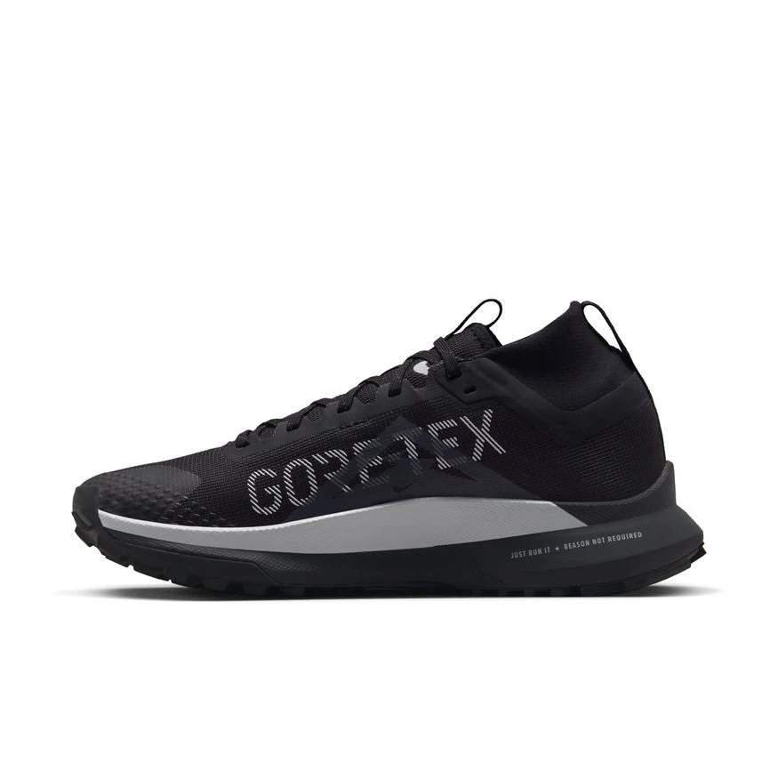Nike Women's React Pegasus Trail 4 GORE-TEX (001 - Black/Wolf Grey/Reflective Silver) 2 Nike Women's React Pegasus Trail 4 GORE-TEX (001 - Black/Wolf Grey/Reflective Silver) - Image 2