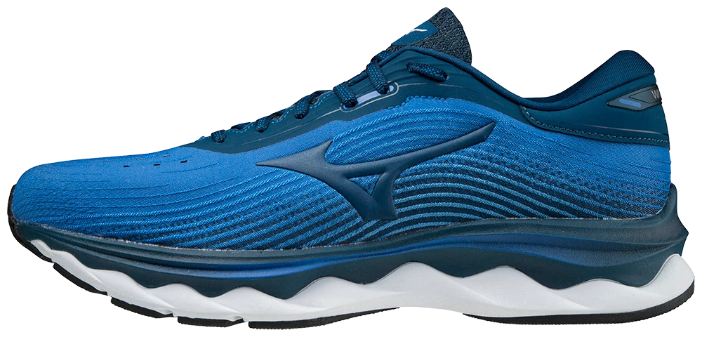 Mizuno Men's Wave Sky 5 (5R06 - Imperial Blue-Gibraltar Sea) 1 Mizuno Men's Wave Sky 5 (5R06 - Imperial Blue-Gibraltar Sea)