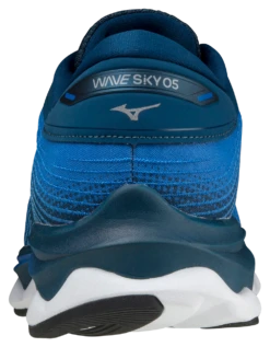 Mizuno Men's Wave Sky 5 (5R06 - Imperial Blue-Gibraltar Sea) 10 Mizuno Men's Wave Sky 5 (5R06 - Imperial Blue-Gibraltar Sea) -Brooks Shoes Shop 411327 5R06 05