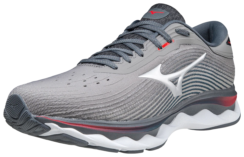Mizuno Men's Wave Sky 5 (9M9M - Steel Grey) 3 Mizuno Men's Wave Sky 5 (9M9M - Steel Grey) - Image 3
