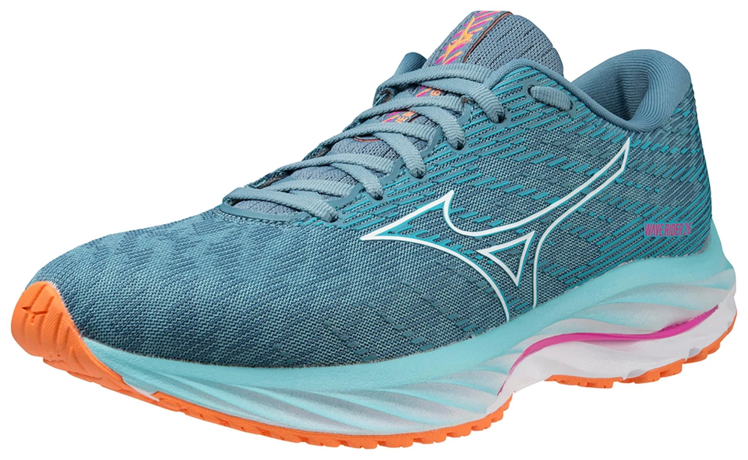 Mizuno Women's Wave Rider 26 (5Z00 - Antigua Sand/White) 3 Mizuno Women's Wave Rider 26 (5Z00 - Antigua Sand/White) - Image 3