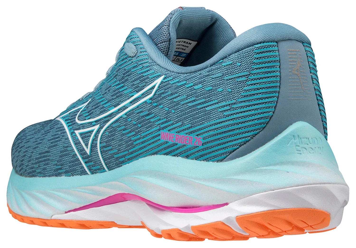 Mizuno Women's Wave Rider 26 (5Z00 - Antigua Sand/White) 4 Mizuno Women's Wave Rider 26 (5Z00 - Antigua Sand/White) - Image 4