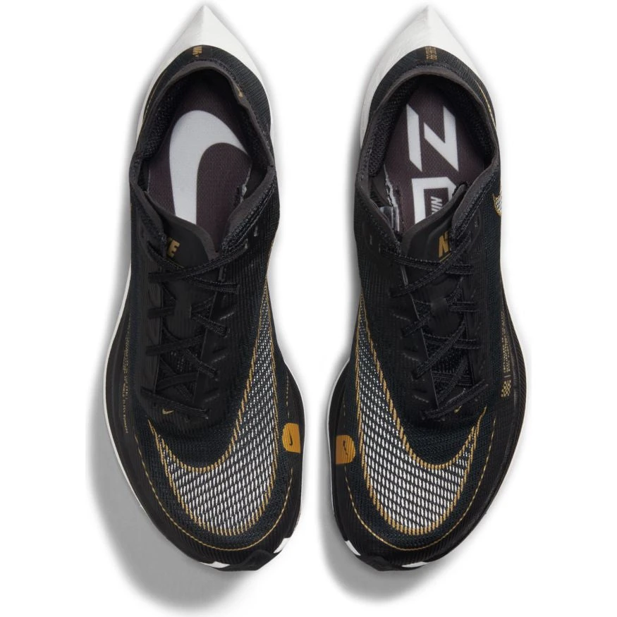 Nike Women’s ZoomX Vaporfly NEXT% 2 (001 - Black/White/Metallic Gold Coin) 4 Nike Women’s ZoomX Vaporfly NEXT% 2 (001 - Black/White/Metallic Gold Coin) - Image 4