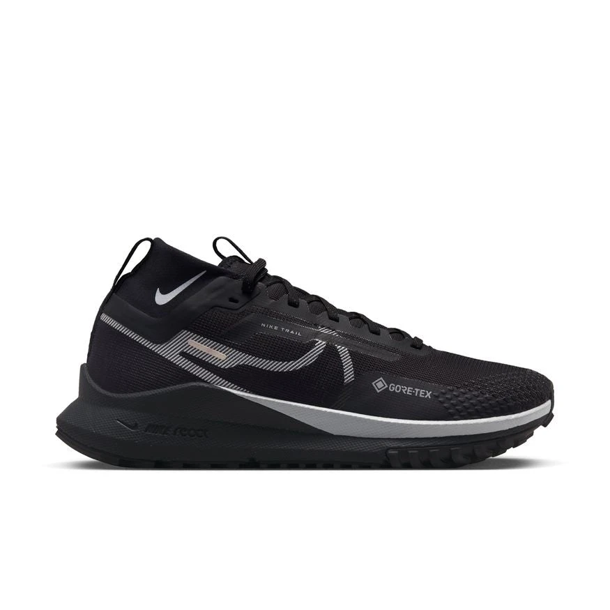 Nike Women's React Pegasus Trail 4 GORE-TEX (001 - Black/Wolf Grey/Reflective Silver) 1 Nike Women's React Pegasus Trail 4 GORE-TEX (001 - Black/Wolf Grey/Reflective Silver)