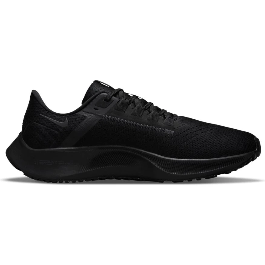 Nike Men's Zoom Pegasus 38 (001 - Black/Black/Anthracite/Volt) 2 Nike Men's Zoom Pegasus 38 (001 - Black/Black/Anthracite/Volt) - Image 2