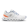 On Women's Cloudrunner (Undyed-White/Flame)
