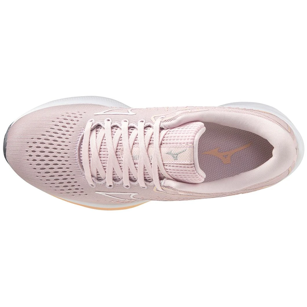 Mizuno Women’s Wave Rider 25 (6K00 - Pale Lilac-White) 3 Mizuno Women’s Wave Rider 25 (6K00 - Pale Lilac-White) - Image 3