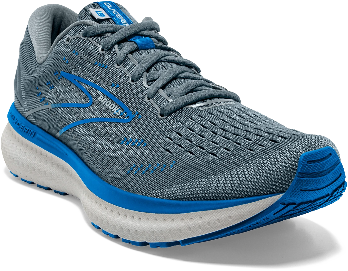 BROOKS Men’s Glycerin 19 (095 - Quarry/Grey/Dark Blue) 3 BROOKS Men’s Glycerin 19 (095 - Quarry/Grey/Dark Blue) - Image 3