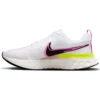 Nike Men's React Infinity Run Flyknit 2 (100 - White/Black/Sail/Pink Blast)
