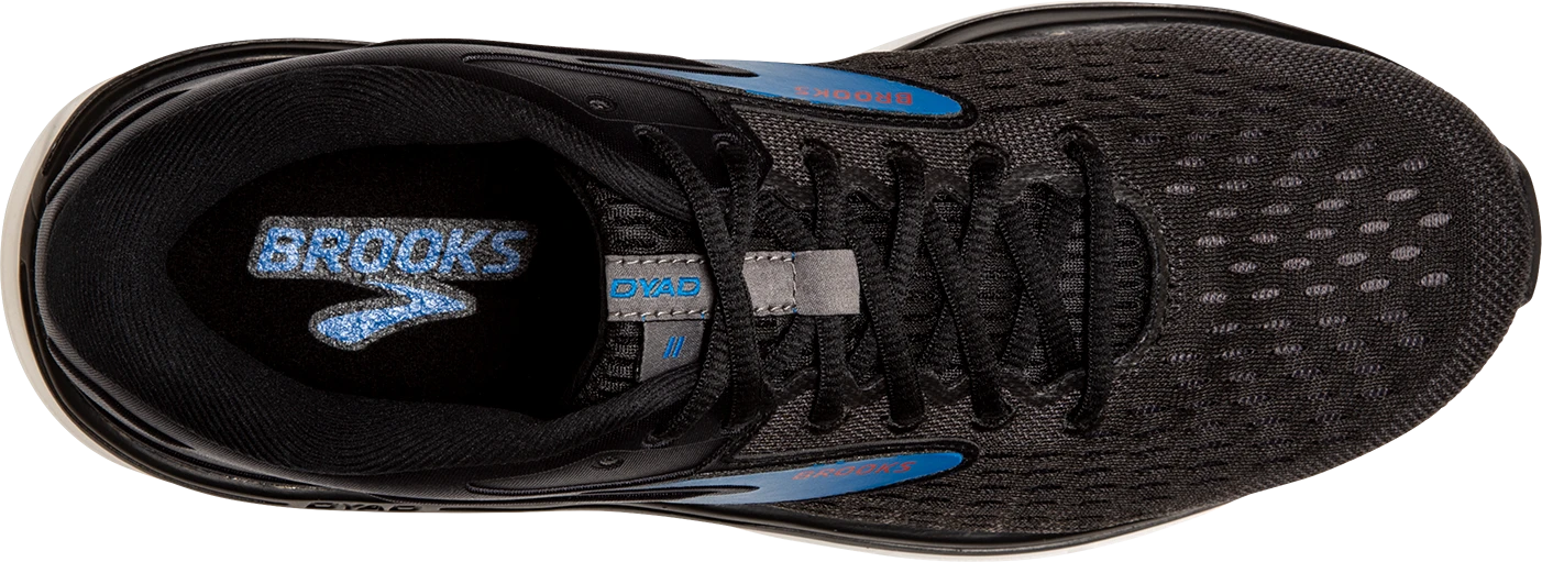 BROOKS Men's Dyad 11 (064 - Black/ebony/blue) 4 BROOKS Men's Dyad 11 (064 - Black/ebony/blue) - Image 4