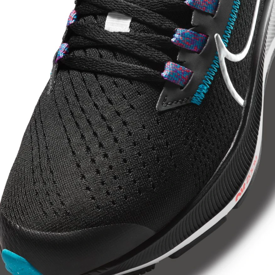 Nike Big Kid's Zoom Pegasus 38 (015 - Particle Grey/White/Midnight Navy) 5 Nike Big Kid's Zoom Pegasus 38 (015 - Particle Grey/White/Midnight Navy) - Image 5