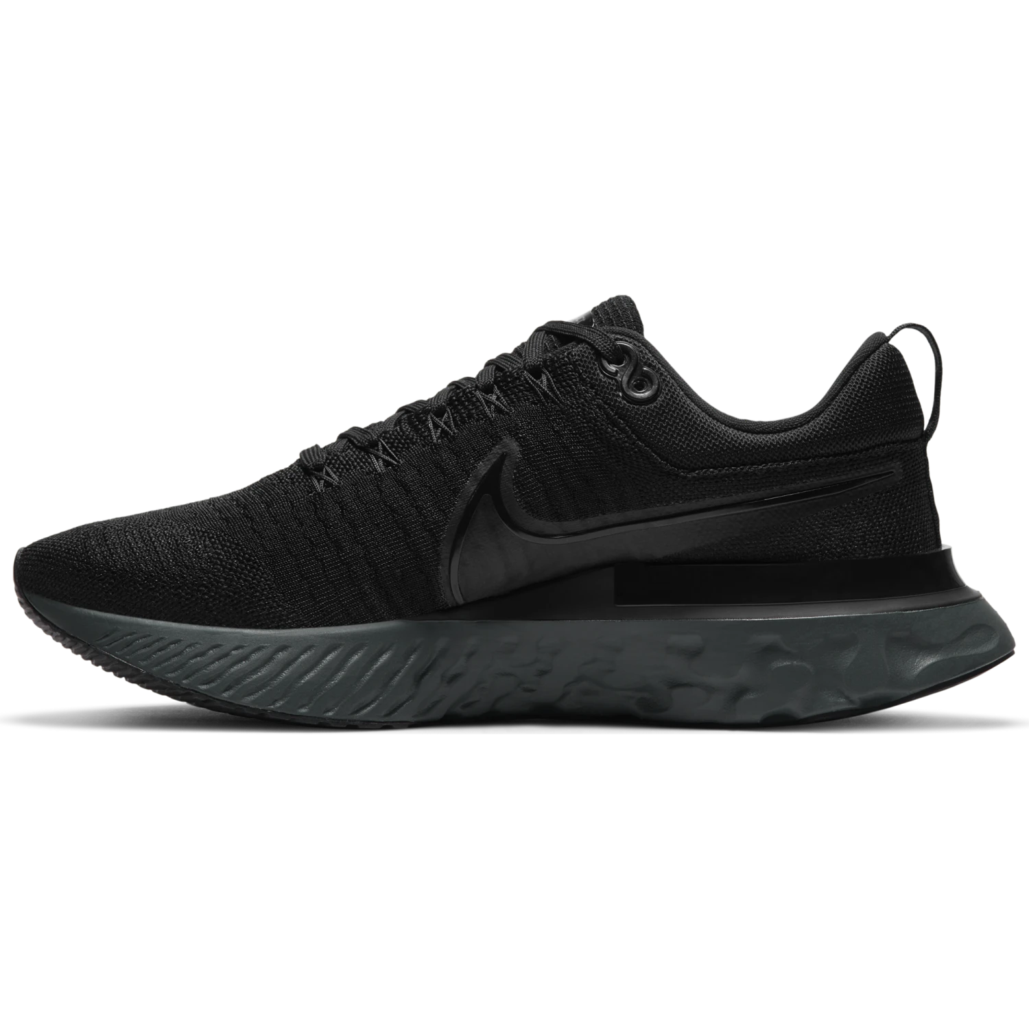 Nike Men's React Infinity Run Flyknit 2 (003 - Black/Black-Black-Iron Grey) 1 Nike Men's React Infinity Run Flyknit 2 (003 - Black/Black-Black-Iron Grey)