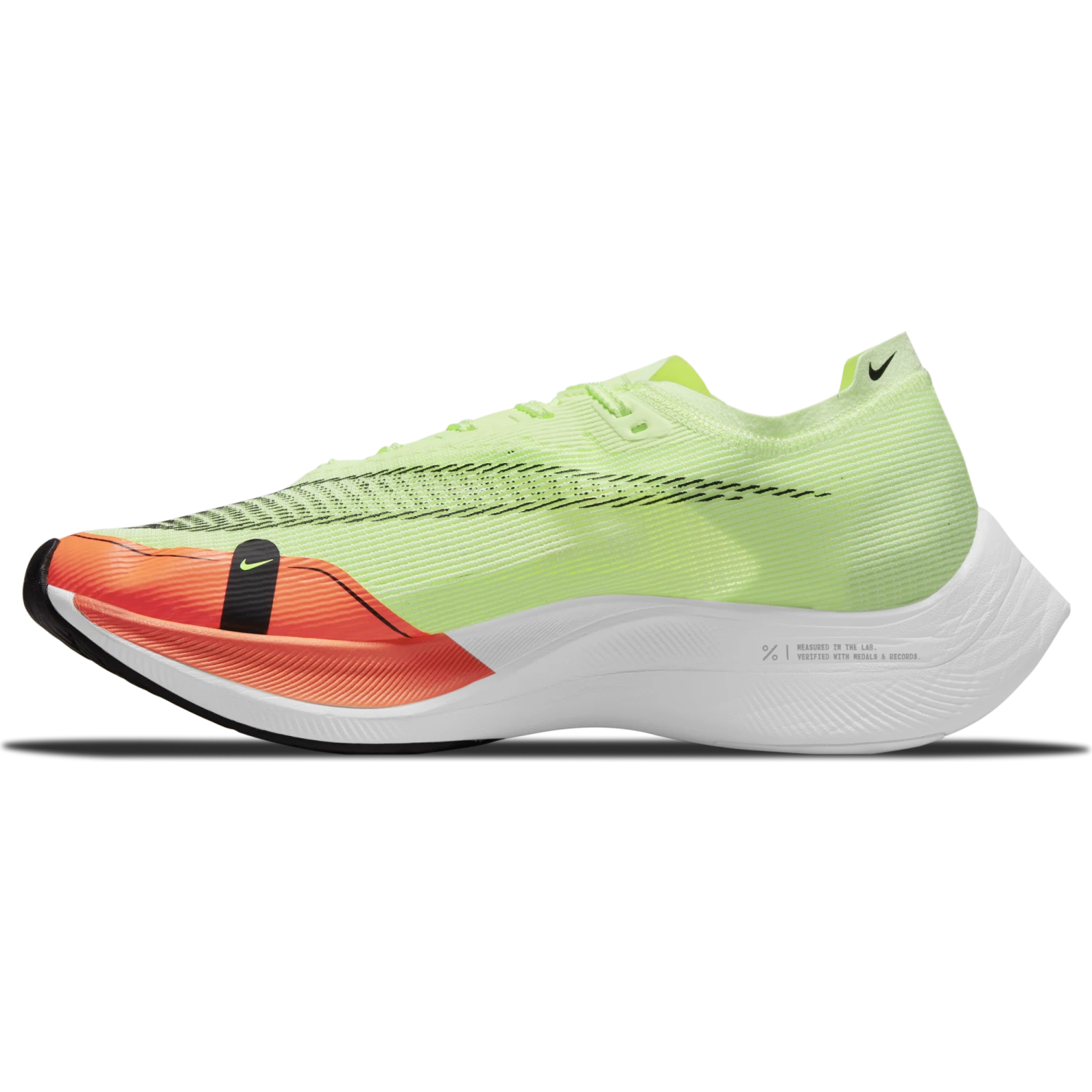 Nike Men's ZoomX Vaporfly NEXT% 2 "Fast Pack" (700 - Barely Volt/Black/Hyper Orange/Volt) 3 Nike Men's ZoomX Vaporfly NEXT% 2 "Fast Pack" (700 - Barely Volt/Black/Hyper Orange/Volt) - Image 3