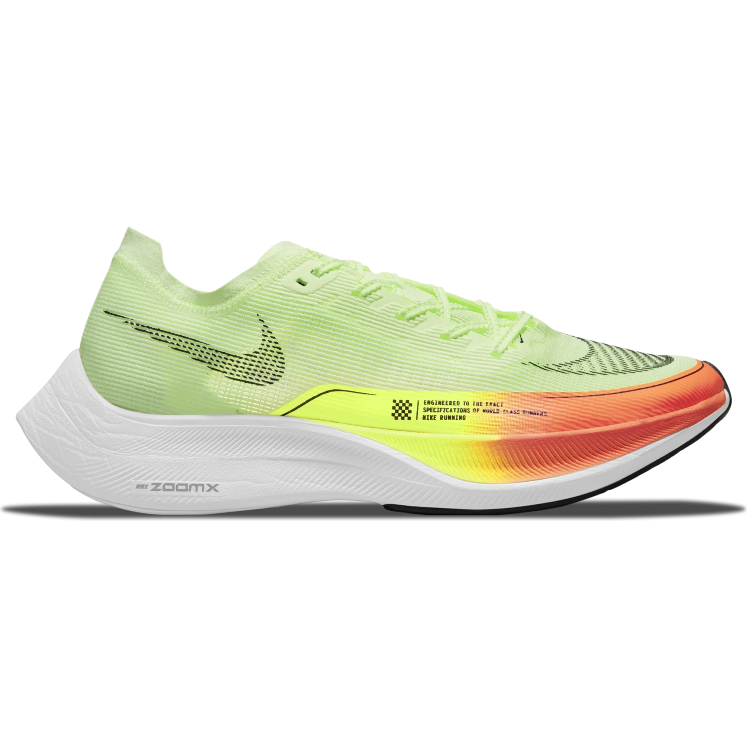 Nike Men's ZoomX Vaporfly NEXT% 2 "Fast Pack" (700 - Barely Volt/Black/Hyper Orange/Volt) 2 Nike Men's ZoomX Vaporfly NEXT% 2 "Fast Pack" (700 - Barely Volt/Black/Hyper Orange/Volt) - Image 2