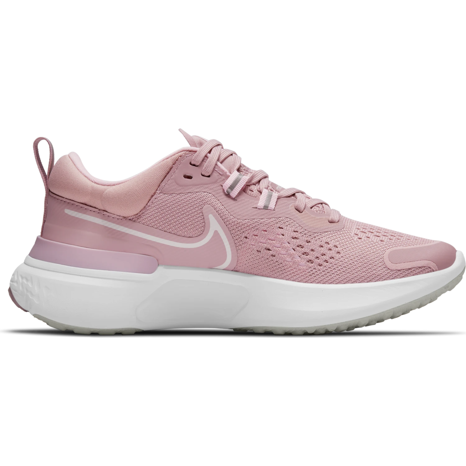 Nike Women's React Miler 2 (500 - Plum Chalk/White-Pink Foam) 2 Nike Women's React Miler 2 (500 - Plum Chalk/White-Pink Foam) - Image 2