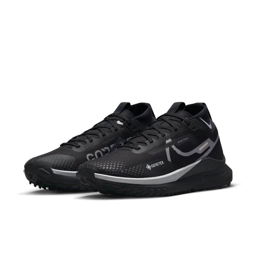 Nike Women's React Pegasus Trail 4 GORE-TEX (001 - Black/Wolf Grey/Reflective Silver) 3 Nike Women's React Pegasus Trail 4 GORE-TEX (001 - Black/Wolf Grey/Reflective Silver) - Image 3