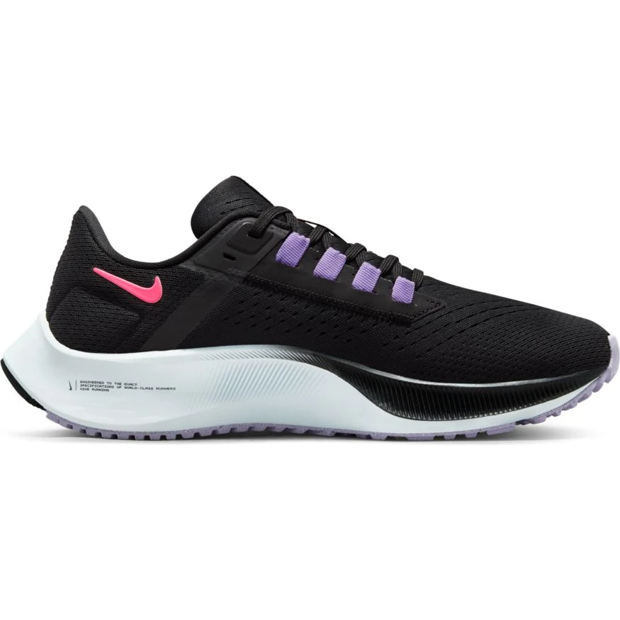 Nike Women's Zoom Pegasus 38 (003 - Black/Hyper Pink/Lilac/Pure Platinum) 2 Nike Women's Zoom Pegasus 38 (003 - Black/Hyper Pink/Lilac/Pure Platinum) - Image 2