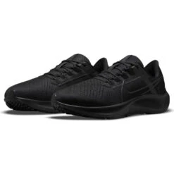 Nike Men's Zoom Pegasus 38 (001 - Black/Black/Anthracite/Volt) 7 Nike Men's Zoom Pegasus 38 (001 - Black/Black/Anthracite/Volt) -Brooks Shoes Shop D8A85EFC 6ED8 4033 99EB C03DE93EAE3A