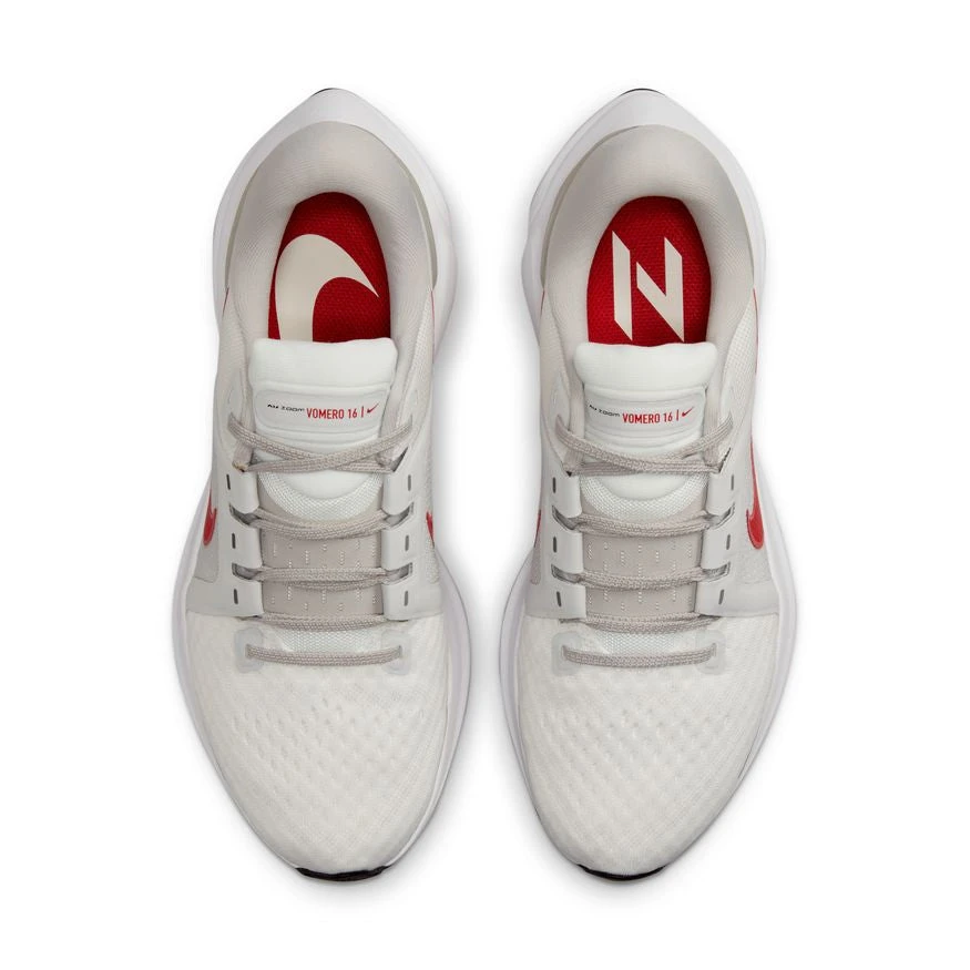 Nike Women's Air Zoom Vomero 16 (103 - Summit White/University Red/Light Iron Ore) 4 Nike Women's Air Zoom Vomero 16 (103 - Summit White/University Red/Light Iron Ore) - Image 4