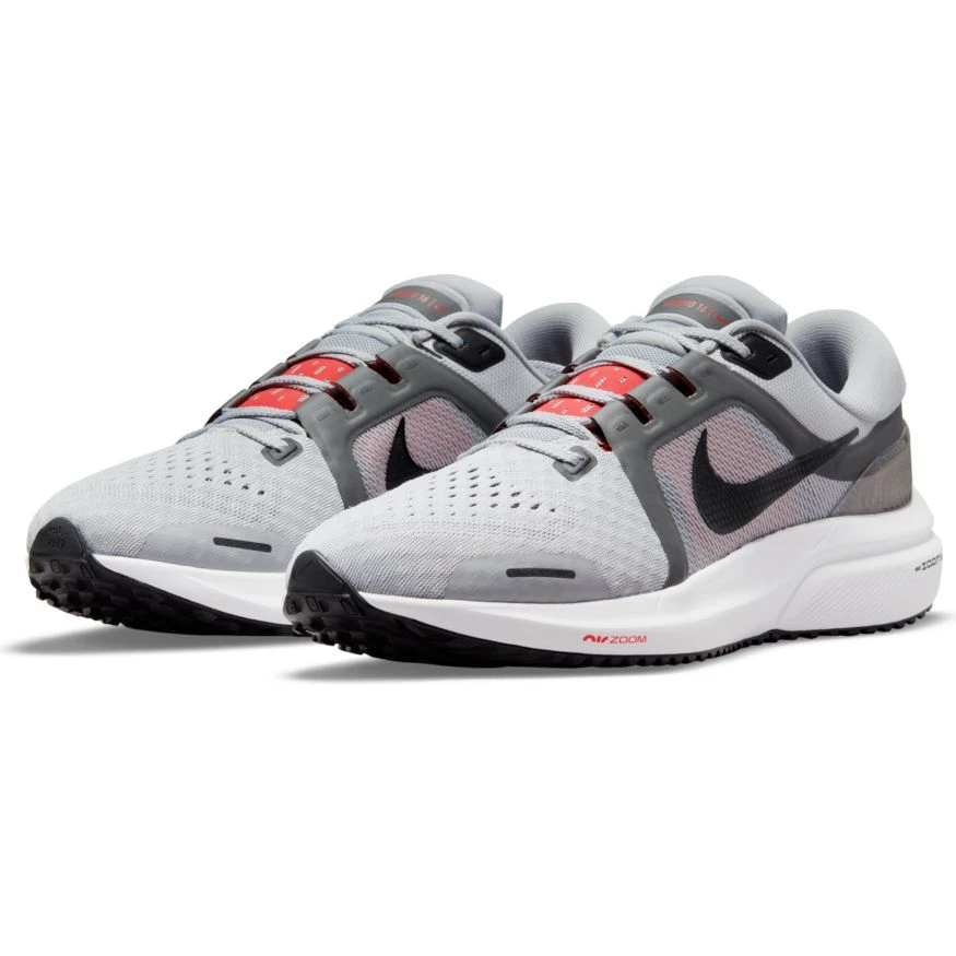Nike Men's Air Zoom Vomero 16 (004 - Wolf Grey/Black/Iron Grey/Light Crimson) 3 Nike Men's Air Zoom Vomero 16 (004 - Wolf Grey/Black/Iron Grey/Light Crimson) - Image 3