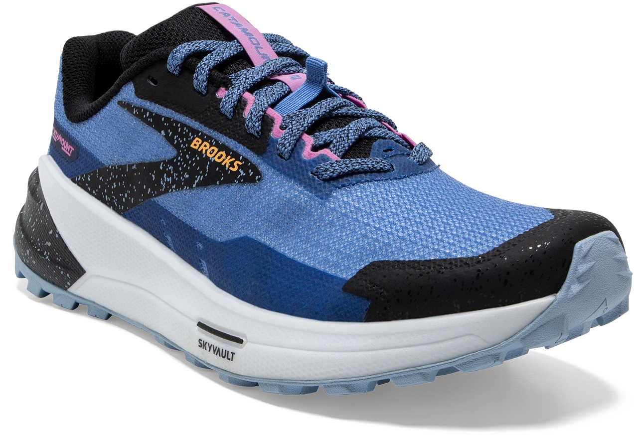BROOKS Women’s Catamount 2 (414 - Blue/Black/Yellow) 3 BROOKS Women’s Catamount 2 (414 - Blue/Black/Yellow) - Image 3