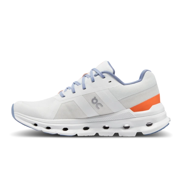 On Women's Cloudrunner (Undyed-White/Flame) 2 On Women's Cloudrunner (Undyed-White/Flame) - Image 2