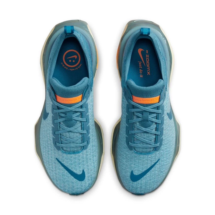 Nike Men’s ZoomX Invincible Flyknit 3 (401 - Noise Aqua/Green Abyss/Blue Lightning) 4 Nike Men’s ZoomX Invincible Flyknit 3 (401 - Noise Aqua/Green Abyss/Blue Lightning) - Image 4