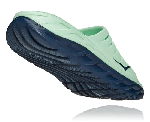 Hoka Men's Ora Recovery Slide (GAOS - Green Ash/Outer Space) 2 Hoka Men's Ora Recovery Slide (GAOS - Green Ash/Outer Space) - Image 2