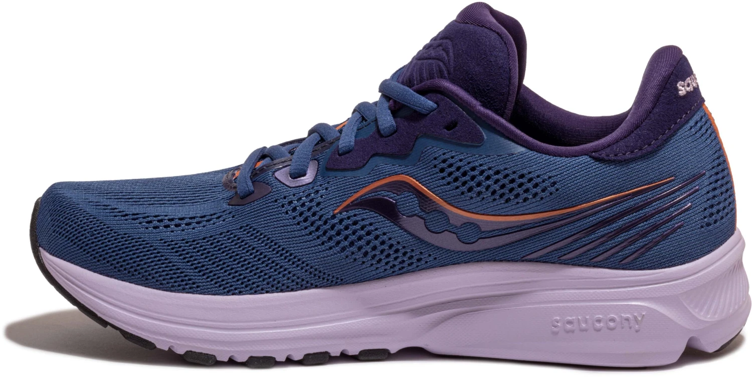 Saucony Women's Ride 14 (35 - Midnight/Copper) 2 Saucony Women's Ride 14 (35 - Midnight/Copper) - Image 2