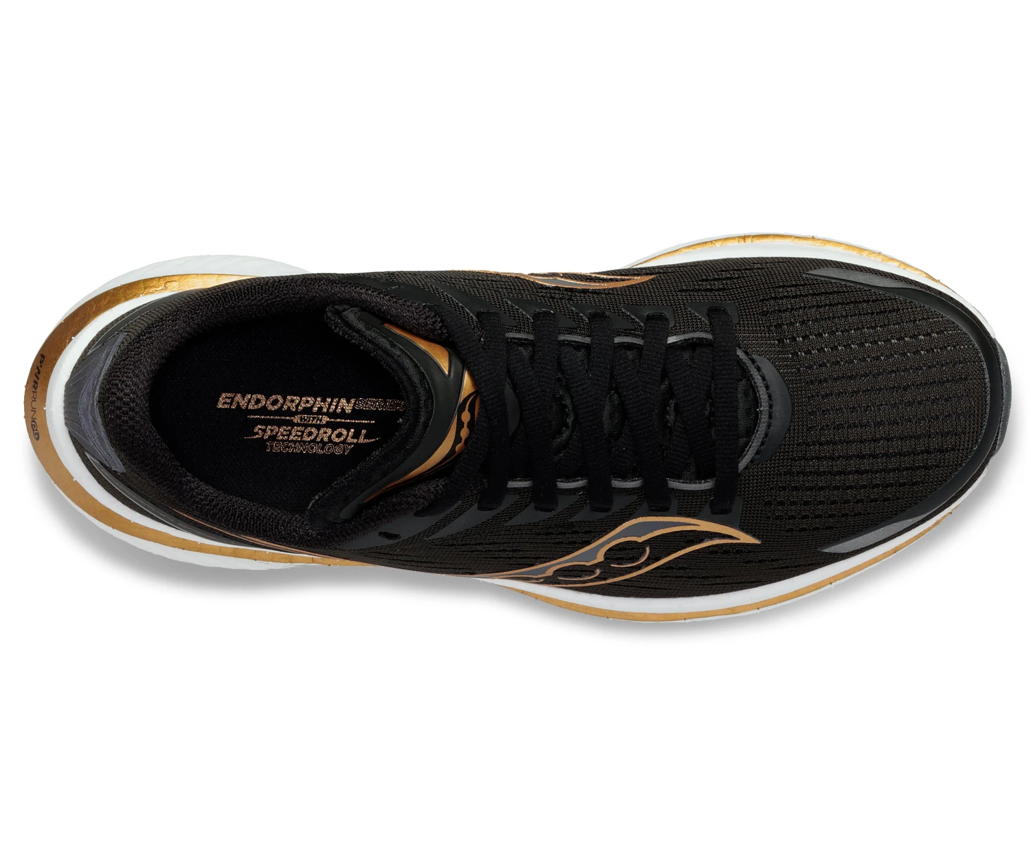 Saucony Women's Endorphin Speed 3 (10 - Black/Goldstruck) 4 Saucony Women's Endorphin Speed 3 (10 - Black/Goldstruck) - Image 4