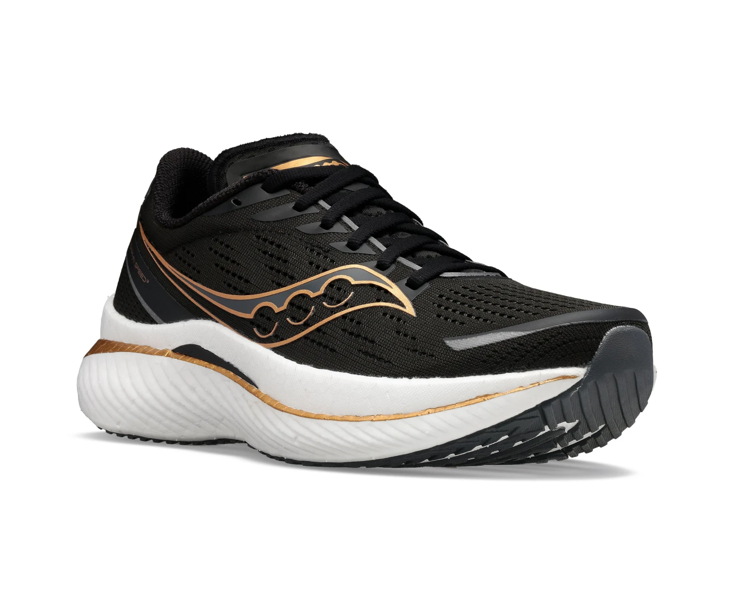 Saucony Women's Endorphin Speed 3 (10 - Black/Goldstruck) 3 Saucony Women's Endorphin Speed 3 (10 - Black/Goldstruck) - Image 3