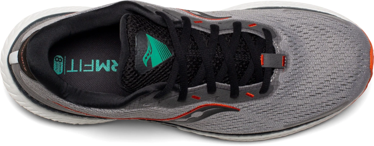 Saucony Men's Triumph 19 (20 - Alloy/Fire) 4 Saucony Men's Triumph 19 (20 - Alloy/Fire) - Image 4