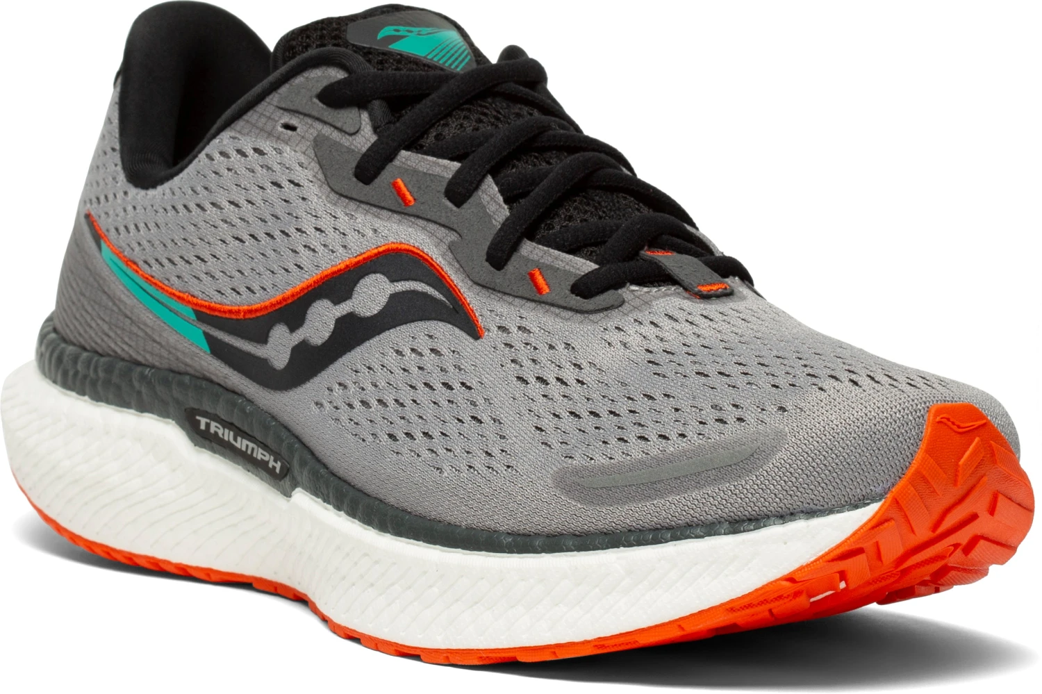 Saucony Men's Triumph 19 (20 - Alloy/Fire) 3 Saucony Men's Triumph 19 (20 - Alloy/Fire) - Image 3
