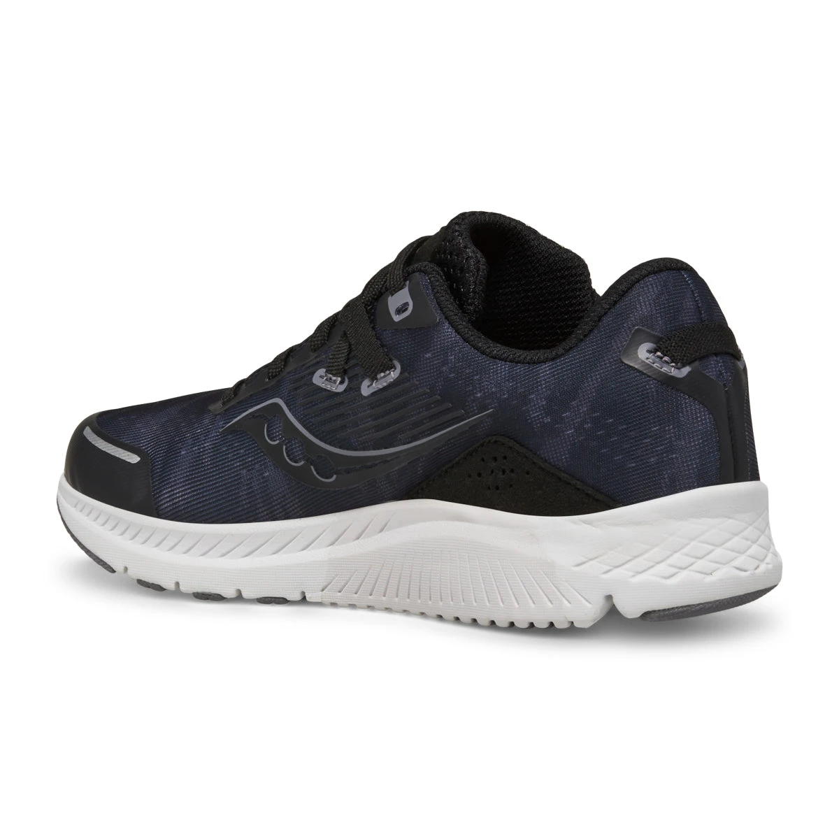 Saucony Big Kids Guide 16 (16 - Black/White) 3 Saucony Big Kids Guide 16 (16 - Black/White) - Image 3