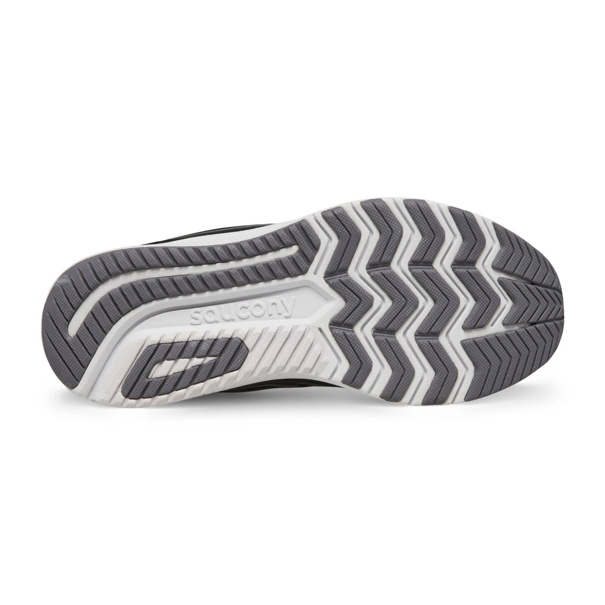 Saucony Big Kids Guide 16 (16 - Black/White) 5 Saucony Big Kids Guide 16 (16 - Black/White) - Image 5