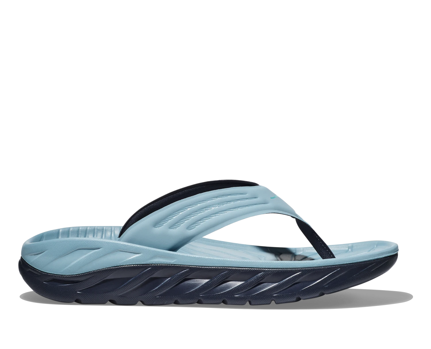 Hoka Men's Ora Recovery Flip (SBOS - Stone Blue/Outer Space) 2 Hoka Men's Ora Recovery Flip (SBOS - Stone Blue/Outer Space) - Image 2