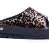 OOfos Women’s OOahh Limited Slide Sandal (Leopard)