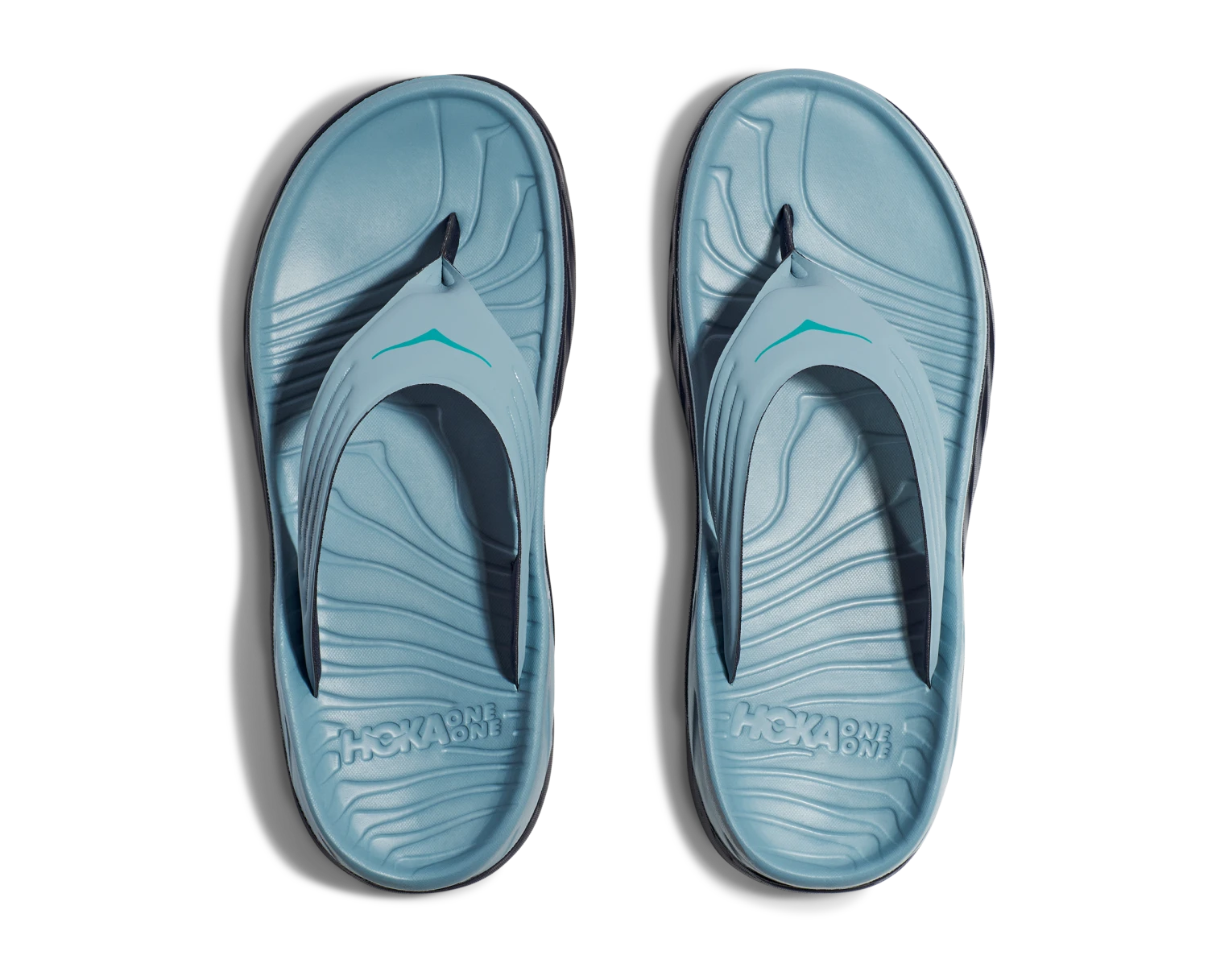 Hoka Men's Ora Recovery Flip (SBOS - Stone Blue/Outer Space) 5 Hoka Men's Ora Recovery Flip (SBOS - Stone Blue/Outer Space) - Image 5
